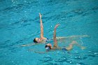 Artistic Swim vs TWC  Wheaton College Artistic Swimming vs Texas Women’s College. - Photo By: KEITH NORDSTROM : Wheaton, Artistic Swimming